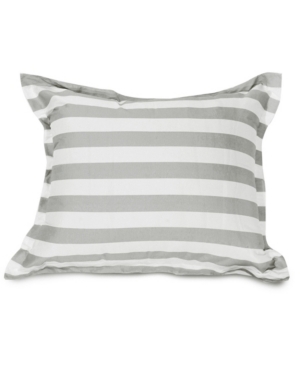 Majestic Home Goods Vertical Stripe Comfortable Soft Floor Pillow Extra Large 54
