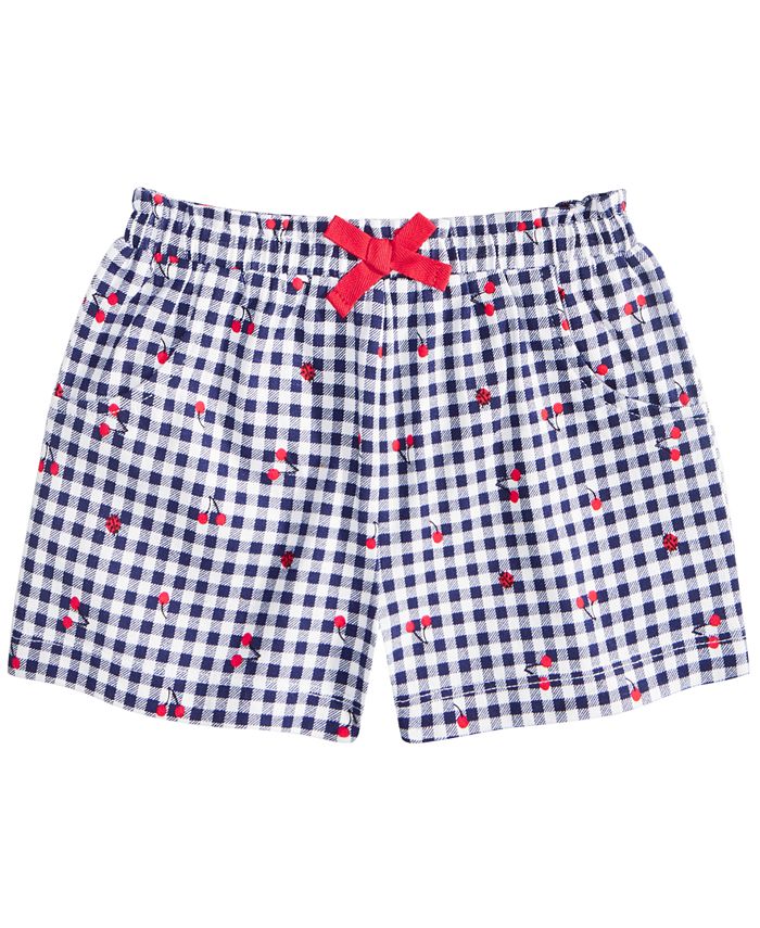 First Impressions - Baby Girls Gingham Cherry Shorts