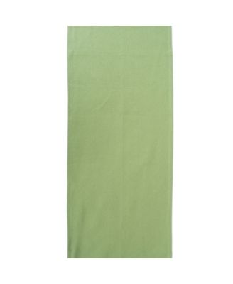 Solid Heavyweight Fringed Table Runner