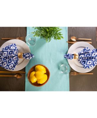 Solid Heavyweight Fringed Table Runner