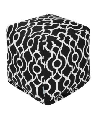 Athens Ottoman Pouf Cube 17" x 17"
