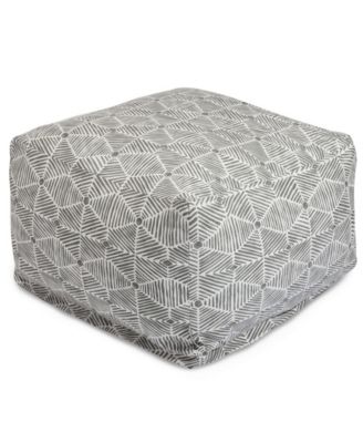 Charlie Ottoman Square Pouf 27" x 17"