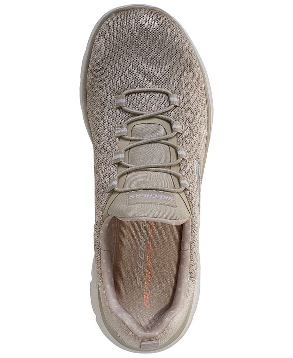 skechers women's summits wide width athletic sneakers from finish line