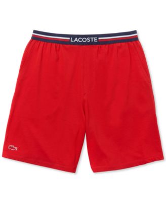 lacoste sleepwear shorts