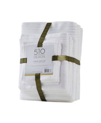 Big Bundle Cotton 12-Pc. Bath Towel Set