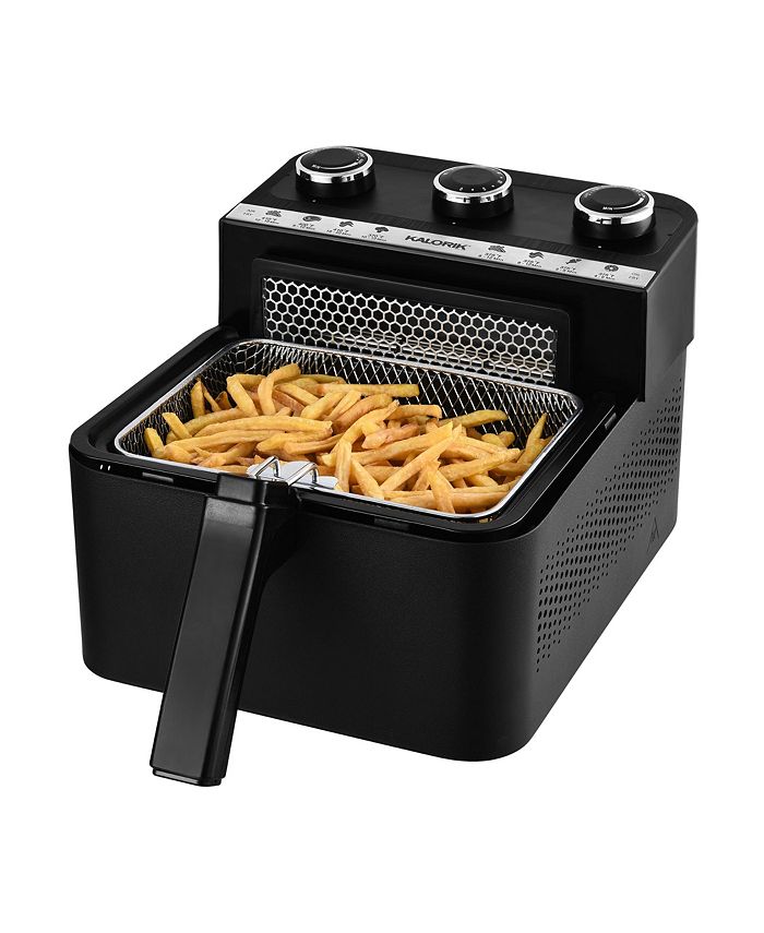 Kalorik 2in1 Deep and Air Fryer, 3Qt. Macy's