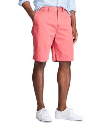 mens pink khaki shorts