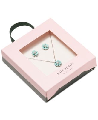 kate spade necklace and earring set