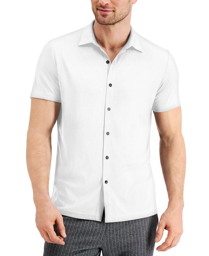 Alfani Men's Alfatech Shirt, Created for Macy's - Macy's