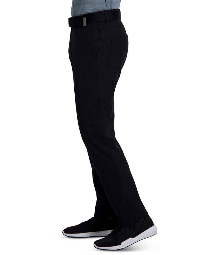 Haggar Pants For Men Buy Haggar Men's The Active Series Straight Fit Flat  Front Dress Pant Haggar Cool Right Classic Fit