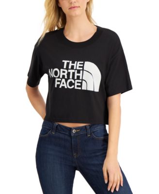 north face cropped t shirt