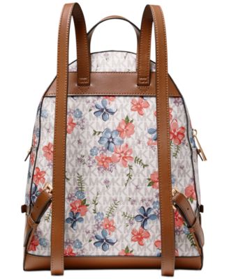 michael kors flower backpack