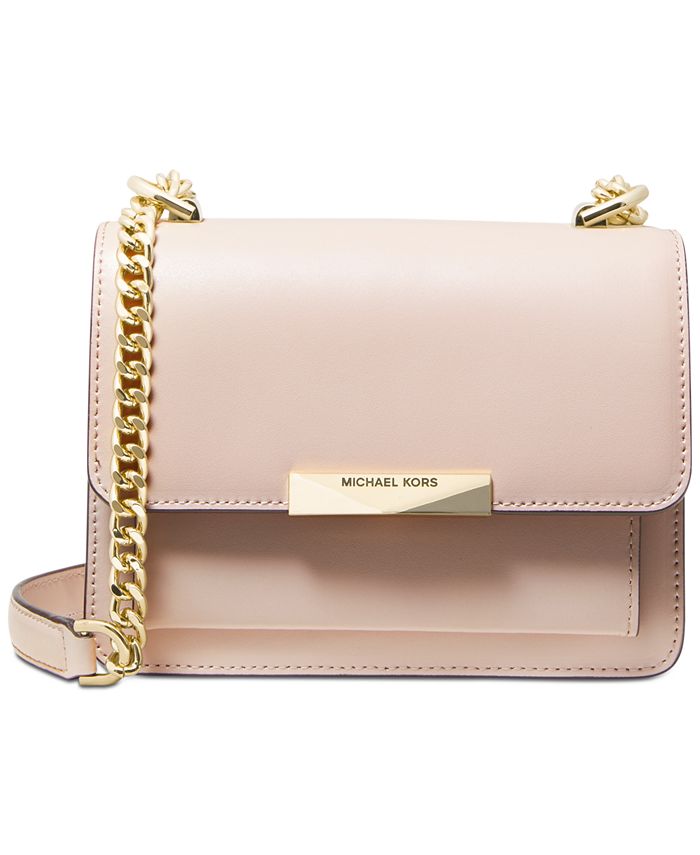 Michael Kors Jade Extra Small Leather Gusset Crossbody & Reviews - Handbags  & Accessories - Macy's