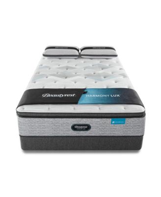 beautyrest harmony lux carbon series medium pillow top