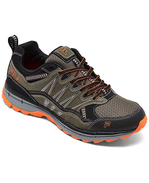 Fila Men's Evergrand TR Trail Running Sneakers from Finish Line ...