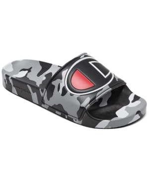 image of Champion Men-s Ipo Camo Slide Sandals from Finish Line
