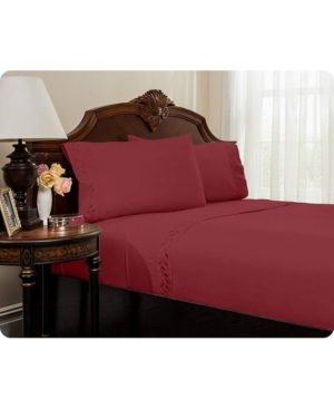 Reversifi Embroidered Bed Sheets Set - Twin Bedding