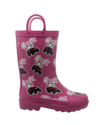 Toddler Girls Big Rubber Boots