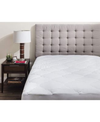 Soft and Comfortable Mattress Pad - 100 GSM - Odorless Filing - Tight Fitting Elastic for Firm Fitting on Mattress - Queen Size Mattress Pad