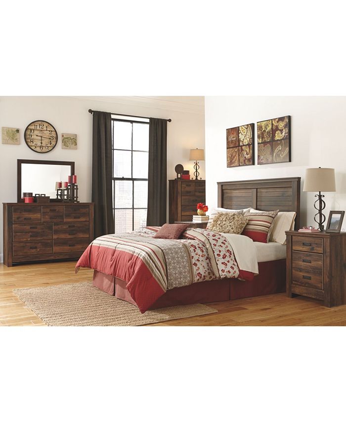 Signature Design By Ashley Quinden Queen Panel Headboard Macy's