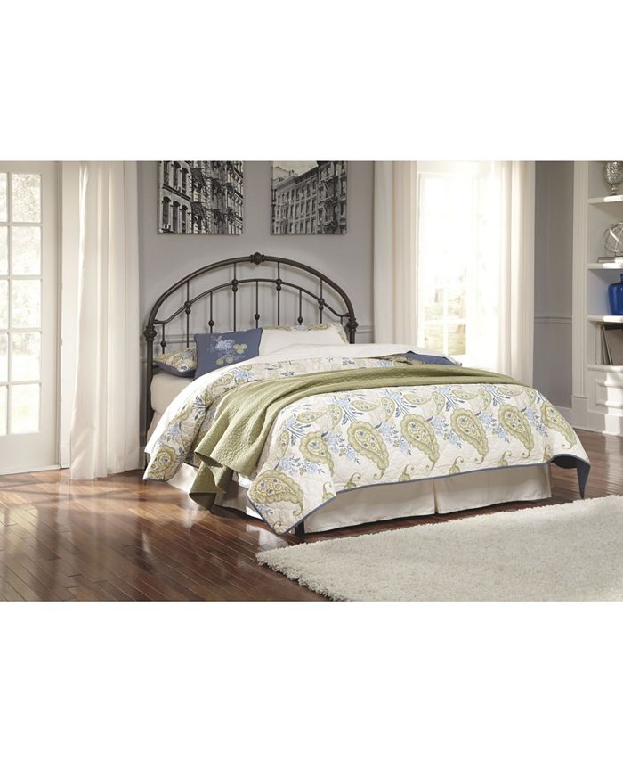 Signature Design By Ashley Nashburg Queen Metal Headboard Macy's