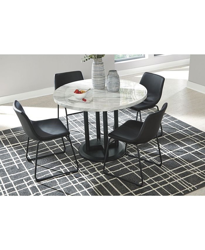 Signature Design By Ashley Centiar Round Dining Room Table Macy's
