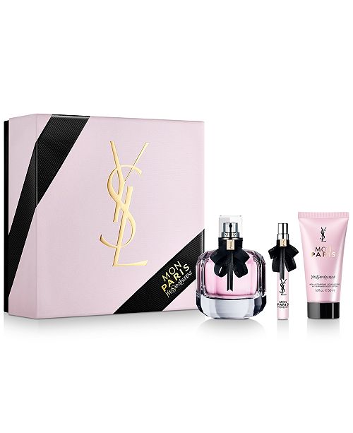 Yves Saint Laurent Mon Paris Eau De Parfum 3 Pc Gift Set Reviews