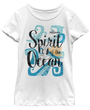 Big Girls Moana Spirit of the Ocean Short Sleeve T-shirt