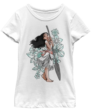Big Girls Moana Sketch Short Sleeve T-shirt