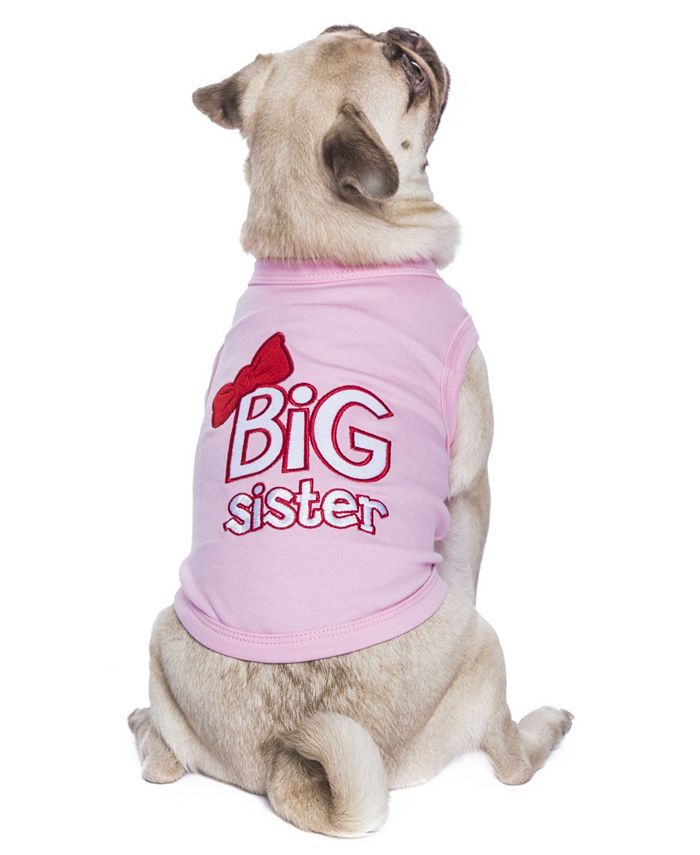 Parisian Pet 'Big Brother' Embroidered Pet T-Shirt U2013 Cute