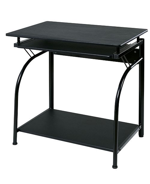 Onespace Comfort Products Stanton Computer Desk With Pullout Keyboard Tray Reviews Furniture Macy S