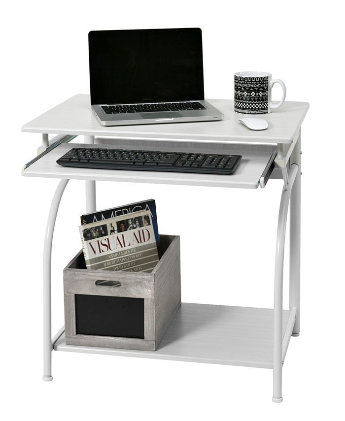 OneSpace Comfort Products Stanton Computer Desk with Pullout Keyboard