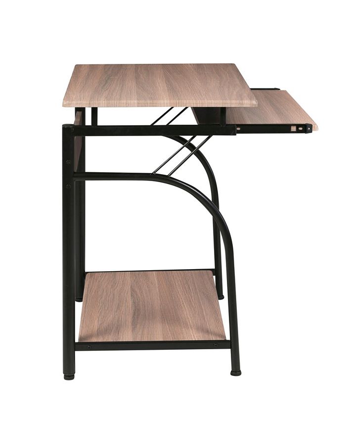 OneSpace Comfort Products Stanton Computer Desk with Pullout Keyboard