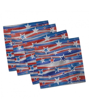 Ambesonne Rustic Set of 4 Napkins 12