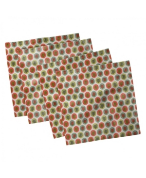 Ambesonne Tree Set of 4 Napkins 12