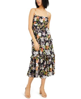 macy's black maxi dress