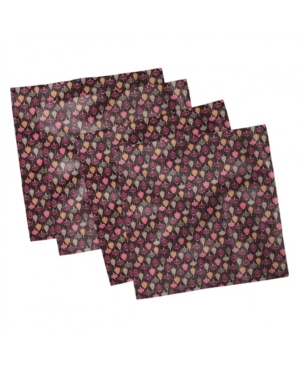 Ambesonne Christmas Set of 4 Napkins 18