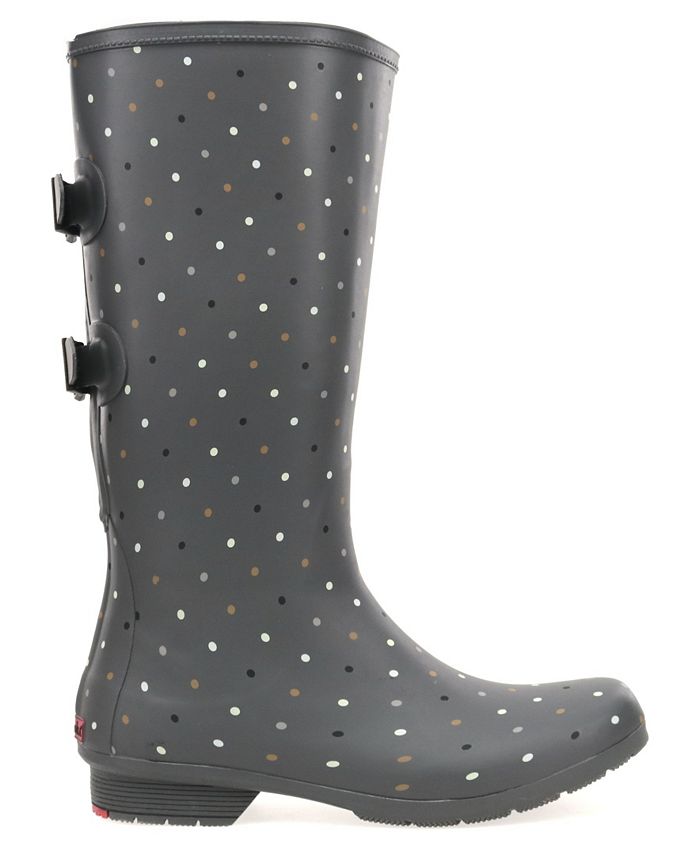 Chooka women's wide calf memory foam rain boot sales