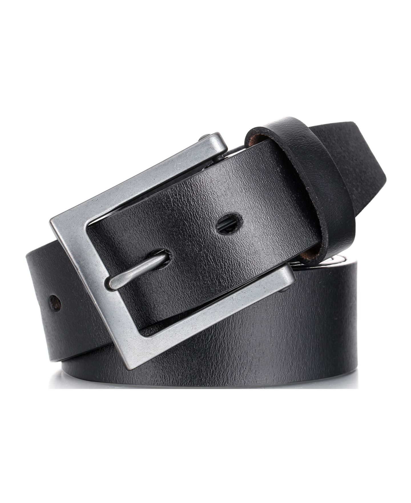 Мужской ремень Gallery Seven Mio Marino Intrepid Casual Prong Belt, цвет: Глубокий угольный — фото 2