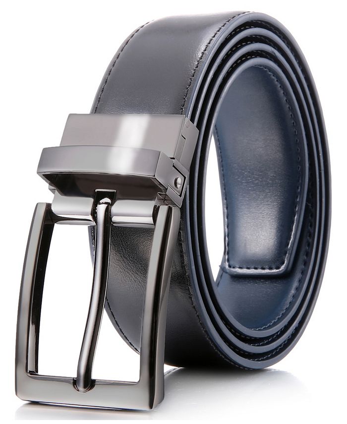 Mio Marino Men's Traditional Reversible Leather Belt & Reviews - All ...