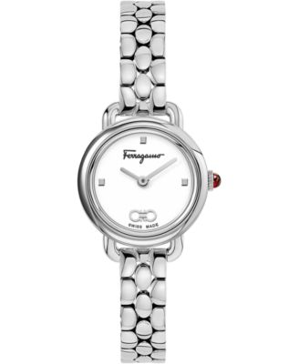 Salvatore Ferragamo - Women's Swiss Varina Stainless Steel Bracelet Watch 22mm