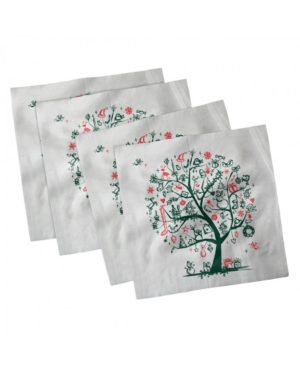 Ambesonne Christmas Set of 4 Napkins 18