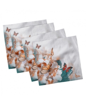 Ambesonne Nature Set of 4 Napkins 18