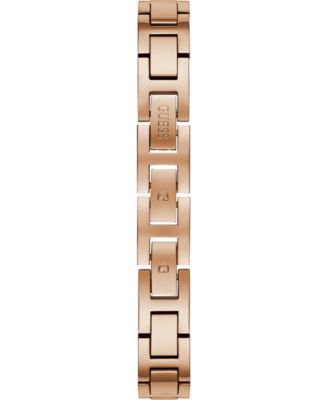Women's Rose Gold-Tone Stainless Steel Semi-Bangle Bracelet Watch 30mm
