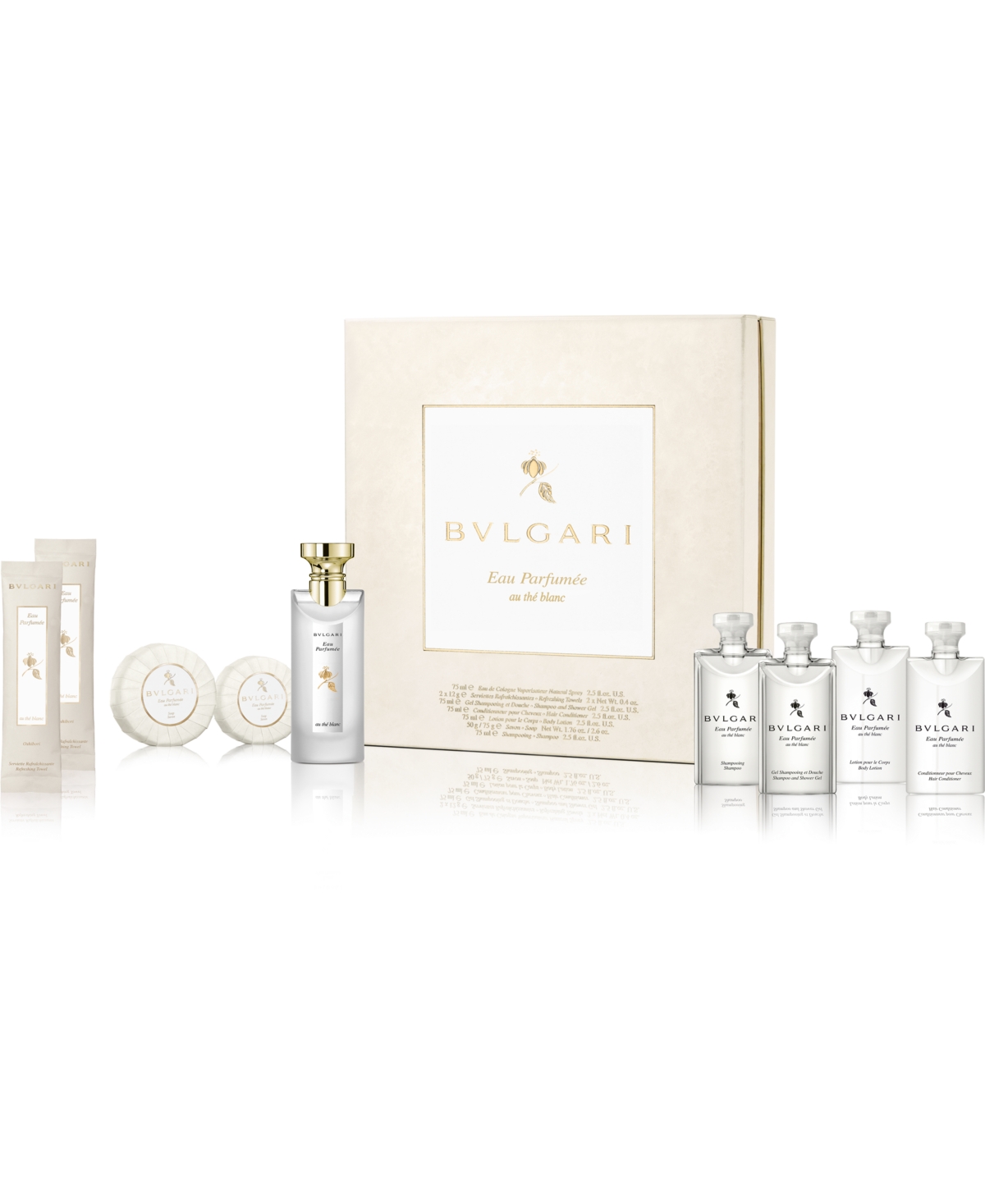BVLGARI 9-Pc. Eau Parfumée au Thé Blanc Gift Set Reviews - Perfume - Beauty - Macy's