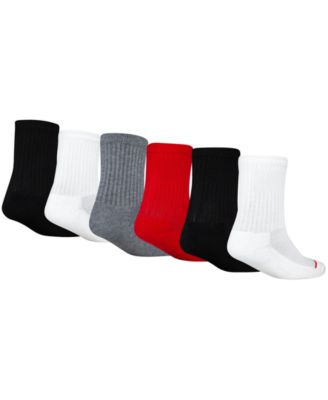 Big Boys 6-Pk. Crew Socks  