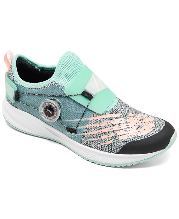 New Balance Big Girls' FuelCore Reveal Boa Running Sneakers from Finish