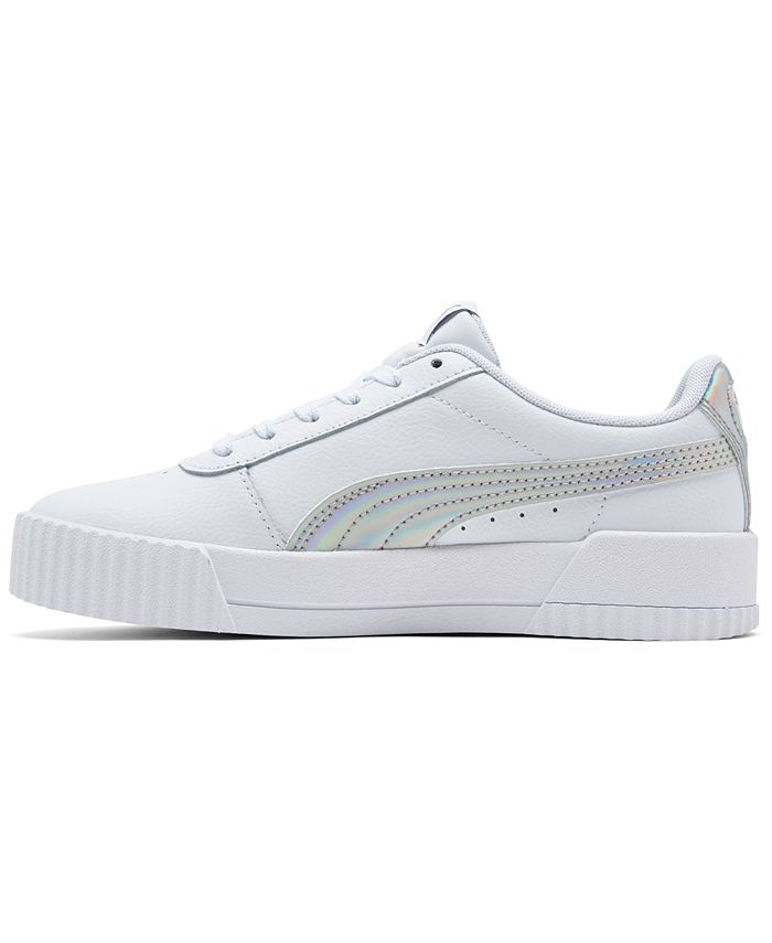 women's puma carina iridescent sneakers
