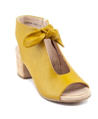 Women's Kimora Knot Detail Block Heel Dress Sandals