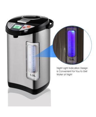 LCD Electric 5-Liter Hot Water Boiler and Warmer Kettle Dispenser